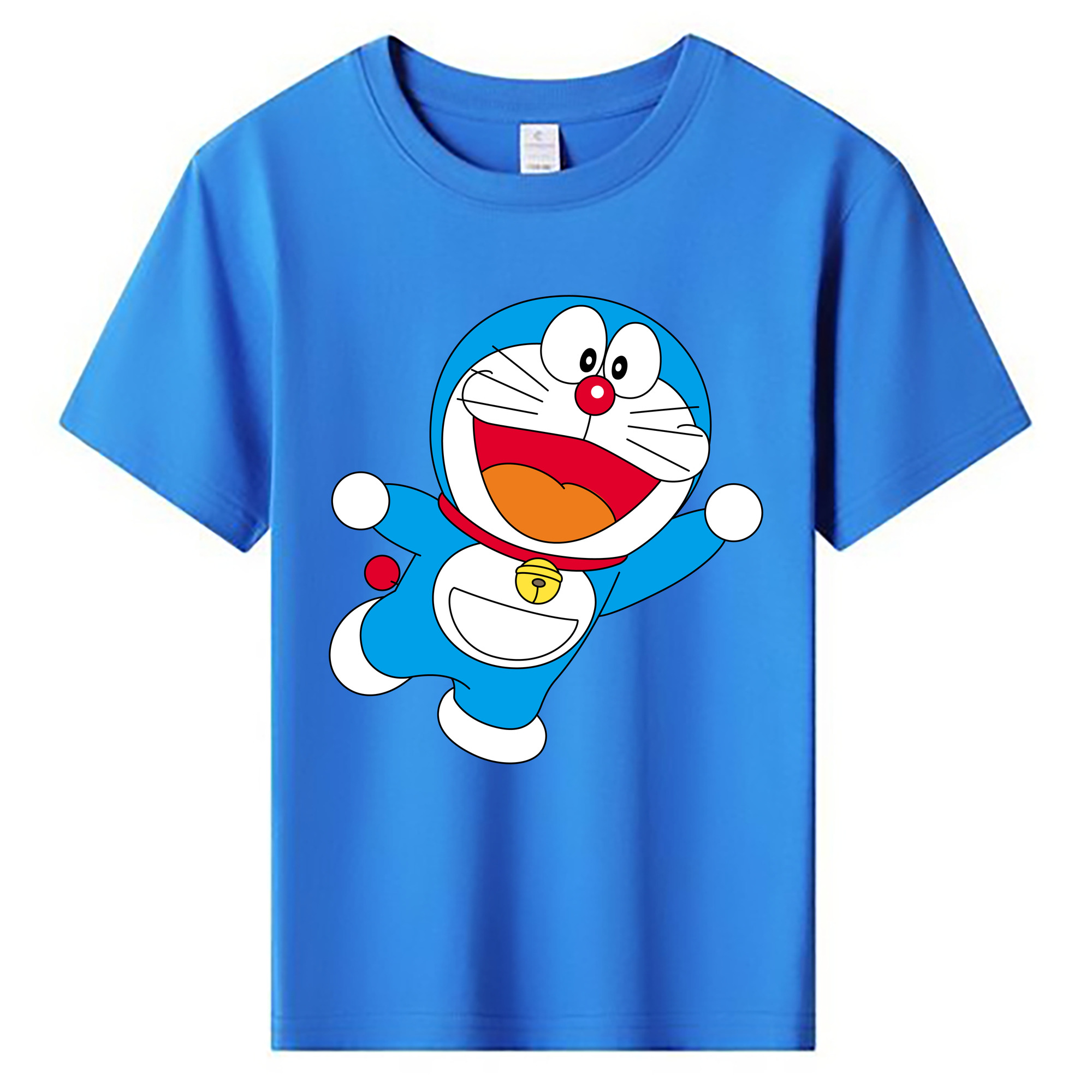 （画像用） ドラえもん Doraemon 綿100％キッズTシャツ（フロントプリント）